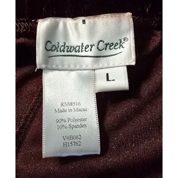 Vintage Burgundy Floral Velvet 2 pc set Turtleneck Lg Sleeve Top Matching Pants - Picture 10 of 12